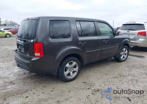 2012 Honda Pilot Ex-L из США, поврежденный, VIN 5FNYF4H55CB062377